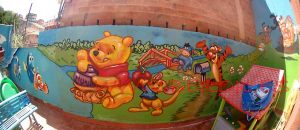 Mural Infantil Winnie The Pooh 300x100000